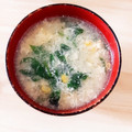 ひい◡̈♥︎'s cooksnap of when they made ほうれん草とコーンのかきたまとろみスープ.