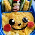 Megumiabo's cooksnap of when they made ポケモン☆ピカチュウ☆簡単キャラ弁.