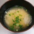あたりめっこ's cooksnap of when they made 卵白のお味噌汁.