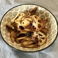 アンドーナツ☆'s cooksnap of when they made ごぼうのバルサミコソテー蓮根チップス添え.