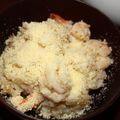 myarari's cooksnap of when they made *本格的*エビとポルチーニのリゾット.