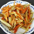 かりめろ2018's cooksnap of when they made ちょこっと肉入りきんぴら.