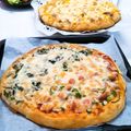 えリﾋﾟｮﾝ★'s cooksnap of when they made 薄力粉だけ♡簡単♡ふっくらピザ生地.