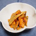 バカリャウ's cooksnap of when they made にんにく風味のきんぴらごぼう。.