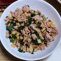 ねこのおかあさん☆'s cooksnap of when they made タケノコとニラのシャキ旨そぼろ✽✽.