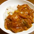 お塩と砂糖's cooksnap of when they made へちまカレー.