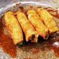 ☆ポン太☆'s cooksnap of when they made ★豚バラ巻きの甘辛照り焼き★.