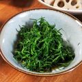 低カロ探検隊's cooksnap of when they made おかひじき ポン酢かけるだけ.