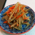 クックGT06PS☆'s cooksnap of when they made ごぼうの塩きんぴら.