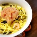 kiyoねぇ's cooksnap of when they made 明太高菜の簡単和風パスタ！.