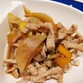 クックN5UK1V☆'s cooksnap of when they made ジャンボにんにくと豚スライスの甘辛炒め！.