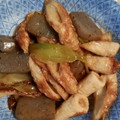 ファニちゃん's cooksnap of when they made こんにゃくとちくわの甘辛炒め.