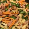 ★☆もり★☆'s cooksnap of when they made じゃが芋ベーコンピーマンのガーリック炒め.
