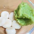 こずずず's cooksnap of when they made ずんだあんの白玉団子.
