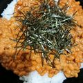 もちうさっち's cooksnap of when they made 韓国風★納豆ごはん.