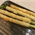 ななごはん。's cooksnap of when they made 簡単！シュウマイの皮でアスパラ春巻き.