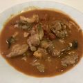 papikun's cooksnap of when they made 旬の季節！春キャベツと鶏モモのトマト煮♪.