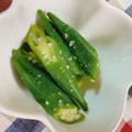 natsu724's cooksnap of when they made 作り置き☆オクラ☆白だし和え.