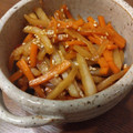 ぐみよー's cooksnap of when they made 大根の皮と人参の皮のきんぴら.