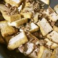 みみ母's cooksnap of when they made 厚揚げとひき肉炒め.