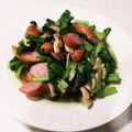 nana_tenjo's cooksnap of when they made チンゲン菜としめじの旨蒸し煮.