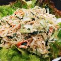 やまったくん's cooksnap of when they made きゅうりともやしのカニカマヨ.