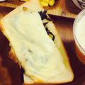 choco831's cooksnap of when they made 和風~ふじっ子煮昆布のチーズトースト.