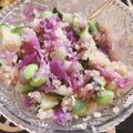 komugiko4's cooksnap of when they made キヌアのサラダ.