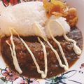 komugiko4's cooksnap of when they made これもイィｂカレーのトッピンぐぅ～❤.