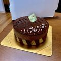 Mina_siy's cooksnap of when they made ☆チョコムースケーキ☆.