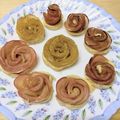 katoune's cooksnap of when they made バラのアップルパイ♡ ローズアップルパイ.