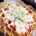 orca☆'s cooksnap of when they made 簡単！焼きそば麺アレンジ！カリッとピザ.