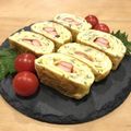 mayuyuキッチン's cooksnap of when they made お弁当に♪カニマヨ卵焼き.