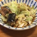 ru_uu's cooksnap of when they made レンジで簡単★うまうまサバ缶キャベツ蒸し.