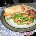ladyoscar's cooksnap of when they made エリンギとスナップエンドウの炒めもの。.
