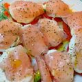 kiyomiku's cooksnap of when they made モッツァレラチーズとアボガドのカプレーゼ.