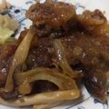 五色どらやき's cooksnap of when they made ケチャップで☆牛肉としめじの洋風生姜炒め.
