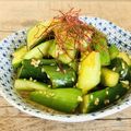 ばぢこ's cooksnap of when they made 旨っ！たたき胡瓜deキュウリのナムル.