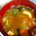 ネコのみさき's cooksnap of when they made 朝食に♪栄養満点具だくさんみそ汁.