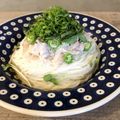 ばぢこ's cooksnap of when they made 冷たい豚おろしオクラそうめん.
