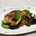 みかかめ's cooksnap of when they made 豚こま肉となすとピーマンの南蛮漬け.