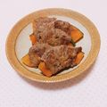 まあまま☆0403's cooksnap of when they made かぼちゃの牛肉巻きシナモンぽん酢焼き.