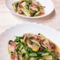 オウジリリノエ's cooksnap of when they made ベーコン入り☆豆苗と白菜の中華風炒め.