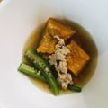 あーさんぴー's cooksnap of when they made カボチャと鶏ひき肉の煮物.