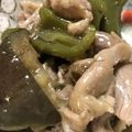 米の華's cooksnap of when they made 【大量消費】なすとピーマンと牛肉の煮物.