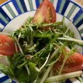 まるまる81818's cooksnap of when they made 水菜・ツナ・韓国ノリの無限サラダ.