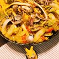 emola's cooksnap of when they made 【本格】スペイン気分♩フライパンパエリア.