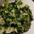ゆみさん！'s cooksnap of when they made ほうれん草と海苔の中華和え.