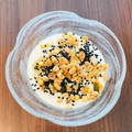 3yes's cooksnap of when they made 黒ごまはちみつヨーグルト♪.