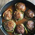 gumi333's cooksnap of when they made 輪切りピーマンの肉詰め.